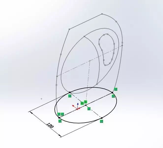 solidworks曲面练习:洗衣液瓶子(1)