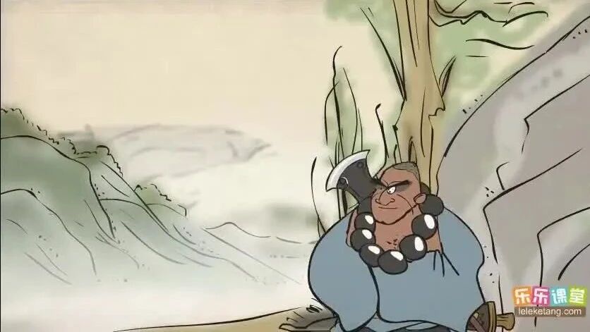 动画【水浒传】第005回 小霸王醉入销金帐 花和尚大闹桃花村-1