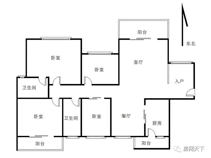 【二胎改善房】富通城一期,118.08平4+1房670万,满5年,南北通透.