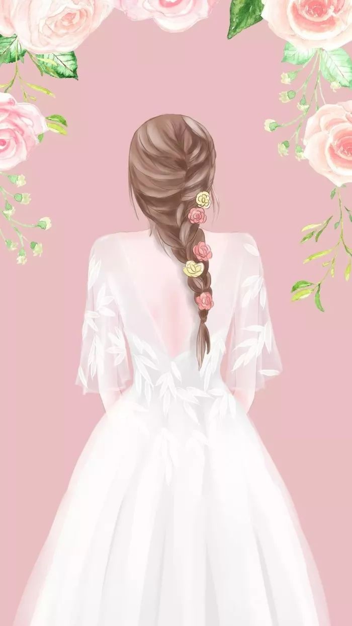 【婚庆婚礼篇】请收下你要的女生唯美婚纱壁纸