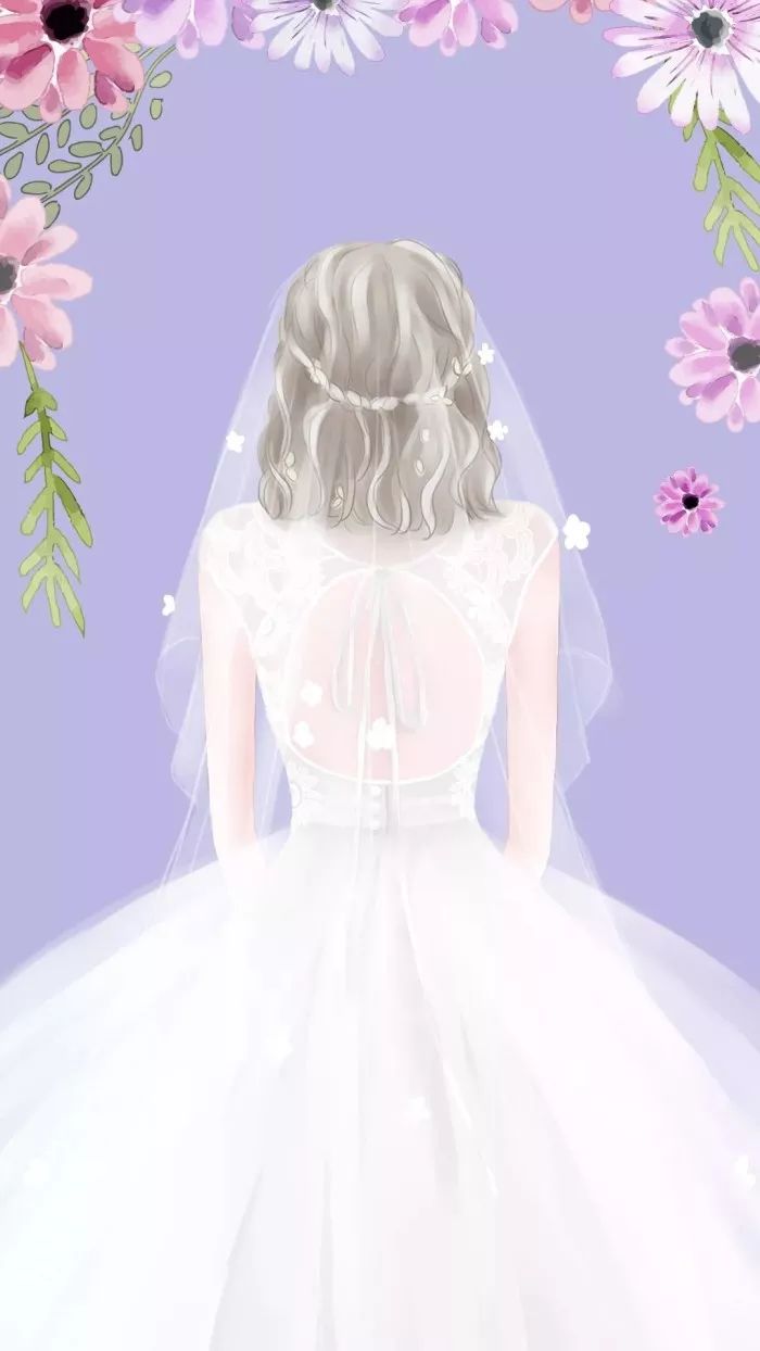 【婚庆婚礼篇】请收下你要的女生唯美婚纱壁纸