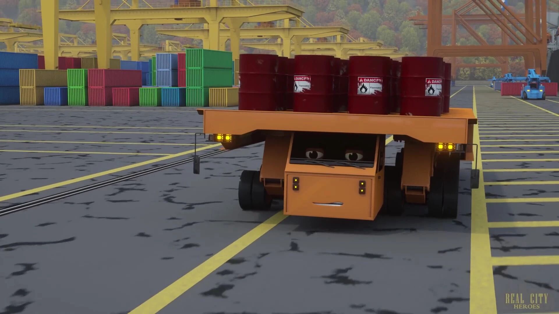 <br  />⭐小朋友最喜欢的超真实汽车动画 Sergeant Cooper the Police Car