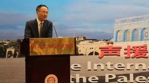 外交部部长助理陈晓东出席“声援巴勒斯坦人民国际日”纪念活动