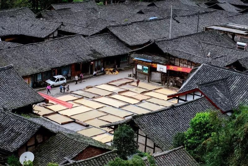 《荥经县新添村》    