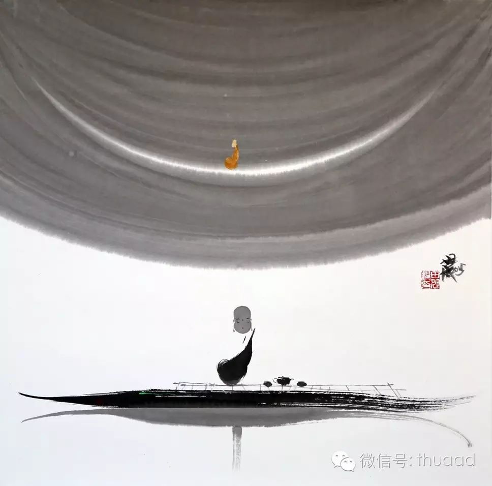 佛语禅心 田旭桐禅意水墨作品巡回展(总馆站)