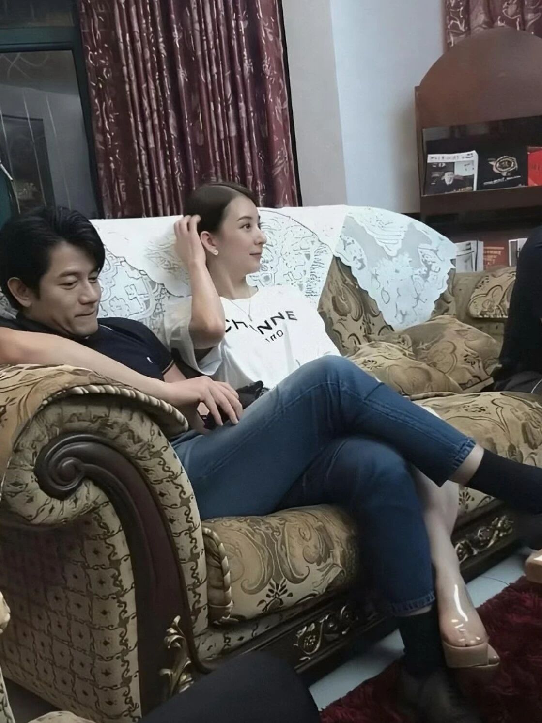 郭富城看方媛的状态,藏不住的喜欢
