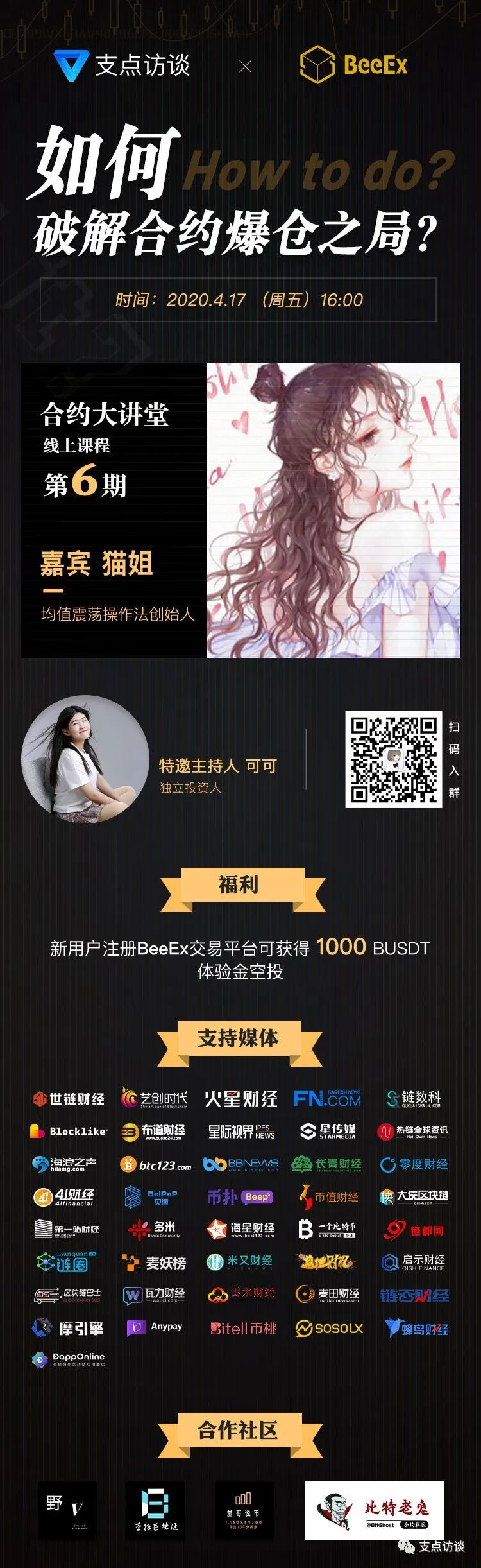 均值震荡操作法创始人 猫姐：如何破解合约爆仓之局