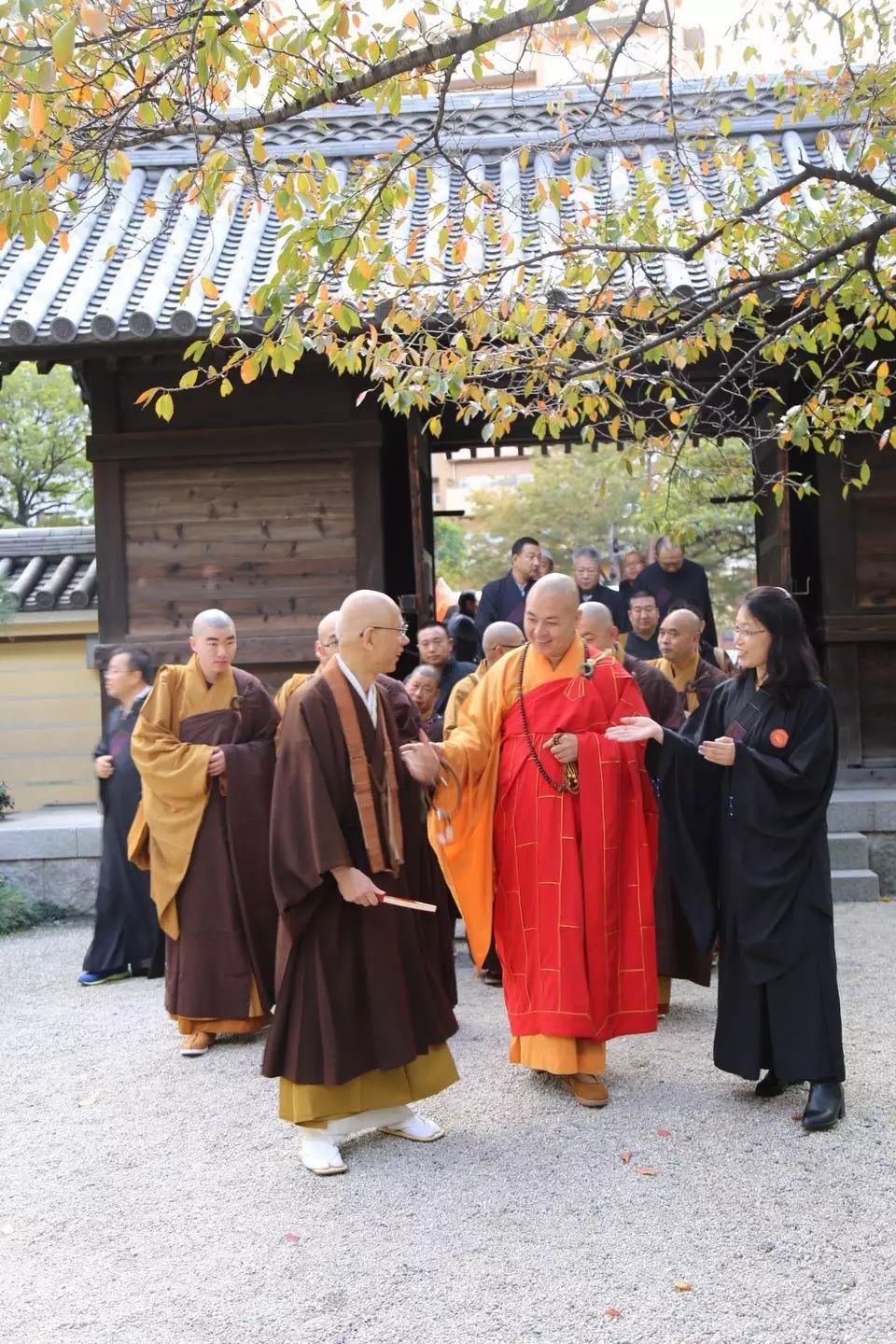 动态|青龙寺,大兴善寺迎归宽旭阿阇梨参访团参访福冈如意轮寺,东长寺