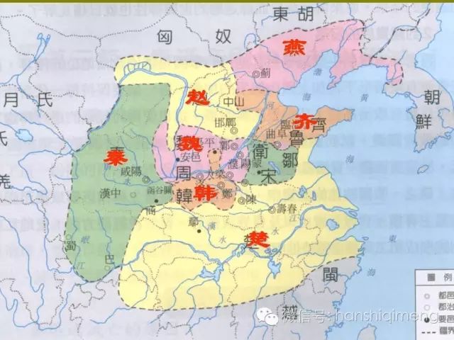 春秋战国时期,华夏族的范围就以扩展到江南地区,如,楚国,越国,吴国等.