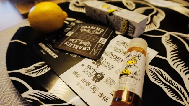 LEMON PIE eJuice 60ML | MR MERINGUE Charlies Chalk Dust eLiquid with real Lemon!