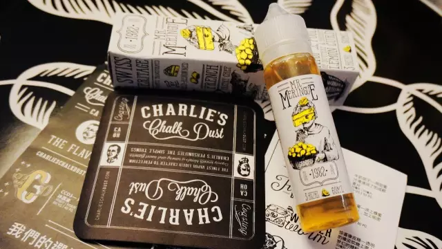 LEMON PIE eJuice 60ML | MR MERINGUE Charlies Chalk Dust eLiquid