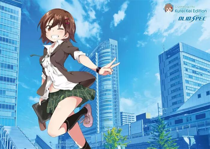 硬盘健康监控工具CrystalDiskInfo推出暮井慧版本,CV:上坂堇