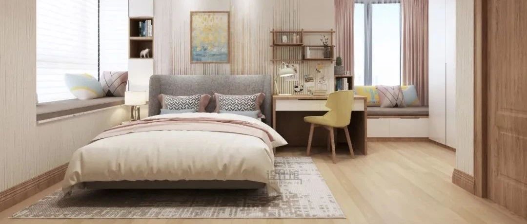 不同面积的卧室，有不同布置方式！这样摆放设计，让你家实用温馨