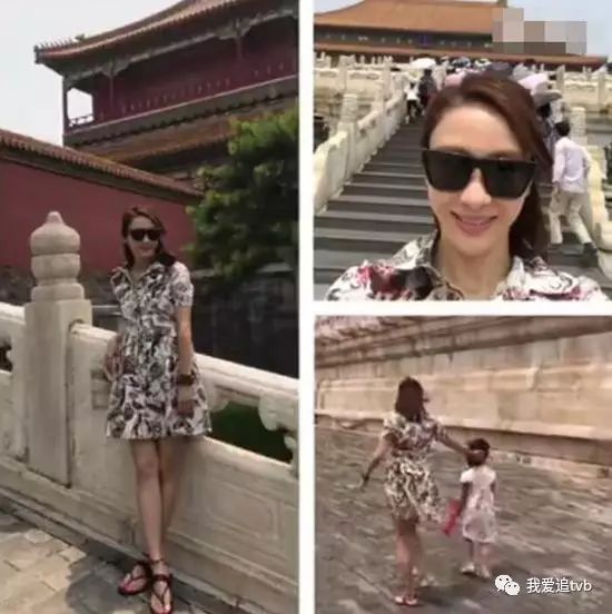 黎姿带3女儿游北京故宫,回忆拍《金枝欲孽》辛酸!