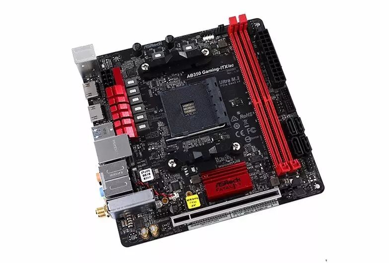 尼吉康电容 【评测】打造迷你锐龙主机，华擎AB350 Gaming-ITX/ac主板