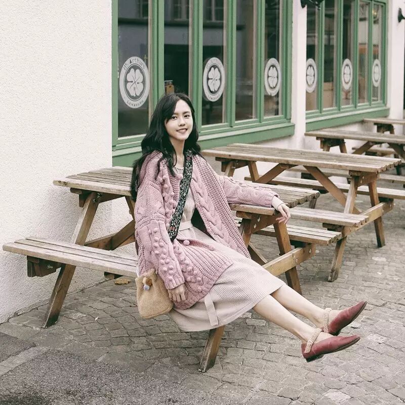 Angelababy怀孕都能美炸天?拜托,少女感才是扮嫩的关键啊!-怀孕期