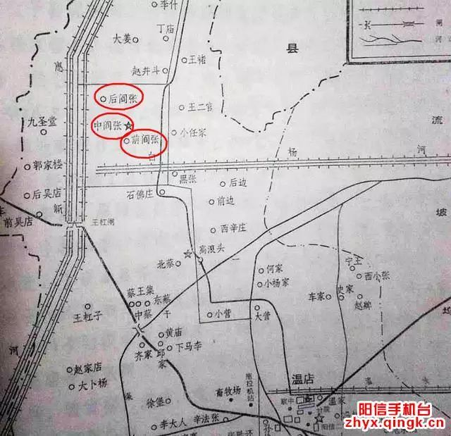 阎张村位于原温店镇政府驻地西北7.7公里,德惠新河东岸,白杨河之北.