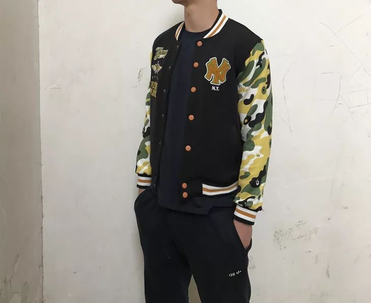 MLB美國棒球大聯盟 Camouflage Baseball Jacket 男士棒球款外套 wt060 動漫 第25張