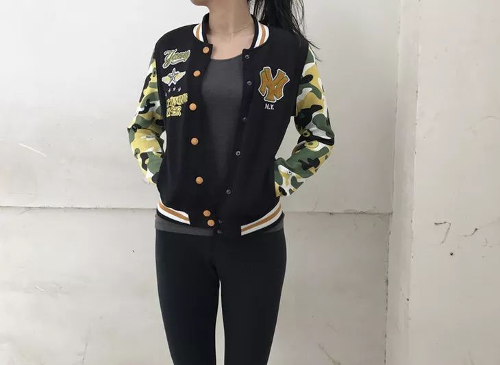 MLB美國棒球大聯盟 Camouflage Baseball Jacket 男士棒球款外套 wt060 動漫 第26張