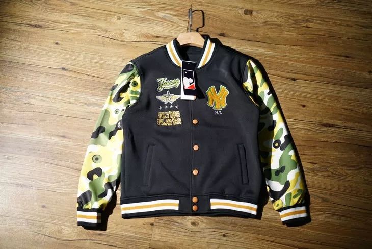 MLB美國棒球大聯盟 Camouflage Baseball Jacket 男士棒球款外套 wt060 動漫 第6張