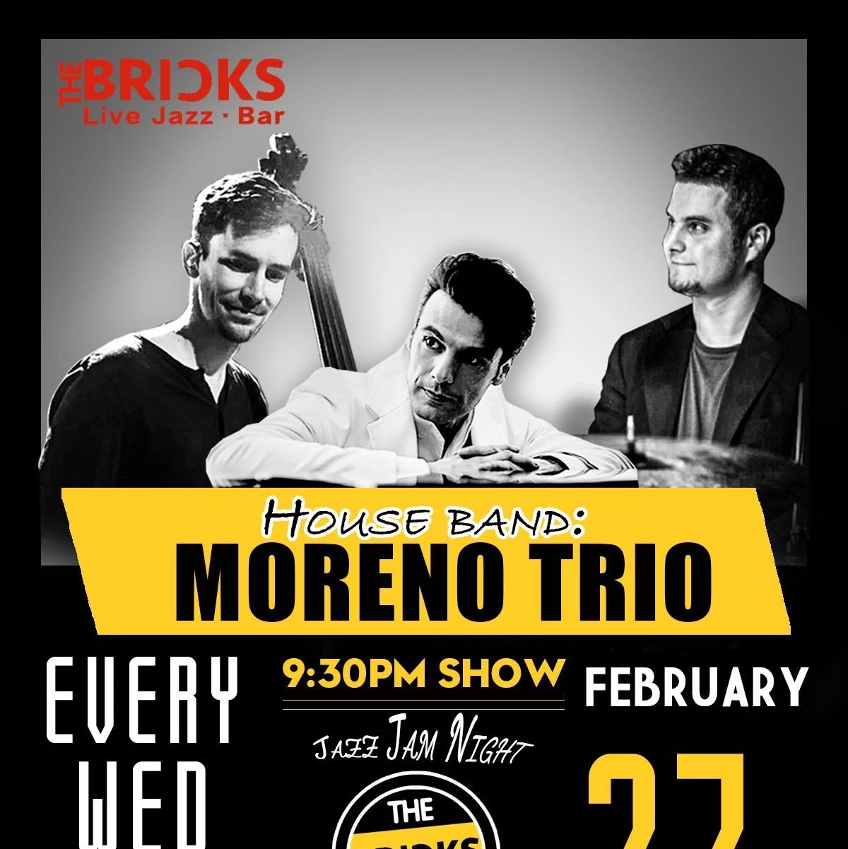 2月27日/Wed | The BRICKS Wednesday Jazz Jam session