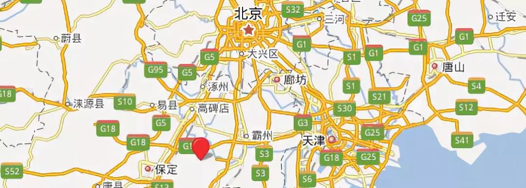 自设立河北雄安新区后,涿州作为交界枢纽地带,备受瞩目,地理位置图如图片