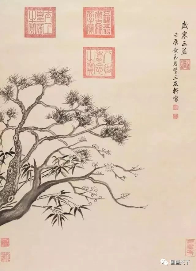 原來乾隆皇帝也是一位繪畫高手 歷史 第3張