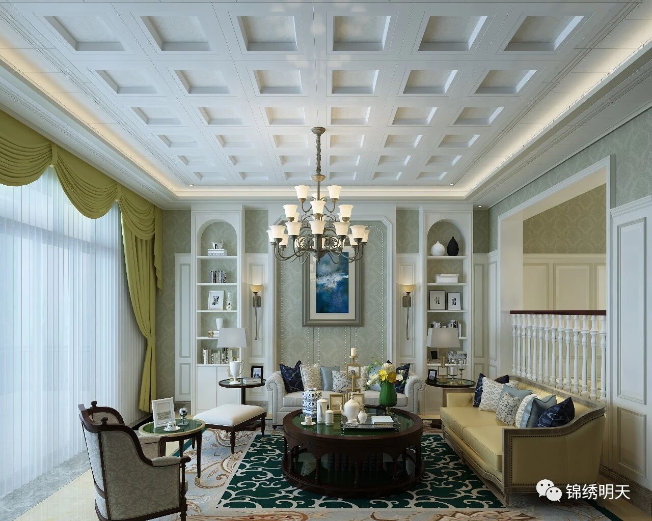 锦绣明天顶墙产品及装修效果图_7