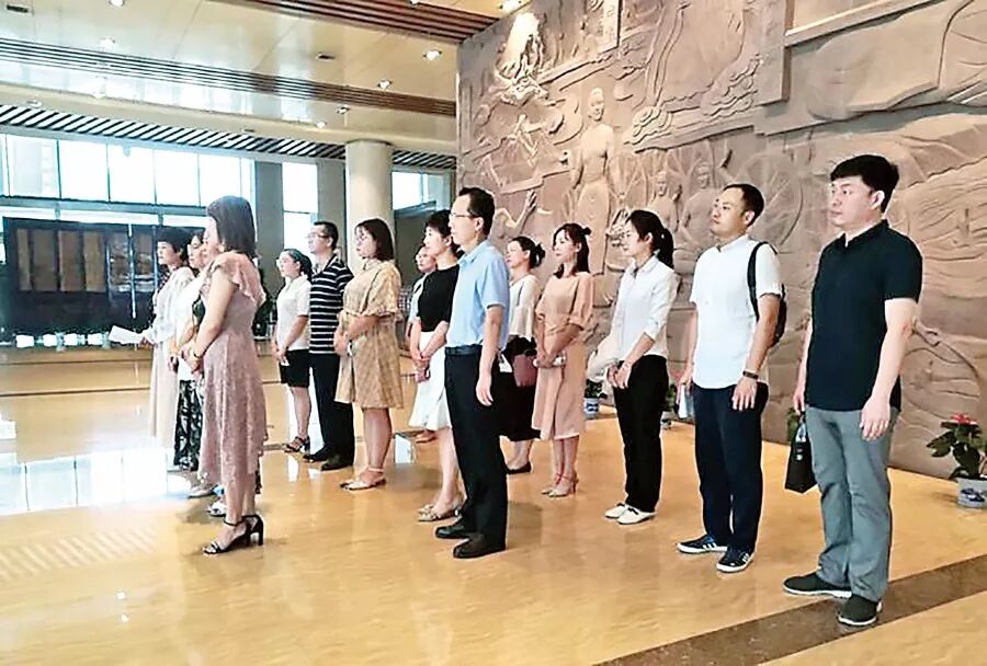 运城博物馆新晋志愿者9月1日正式上岗