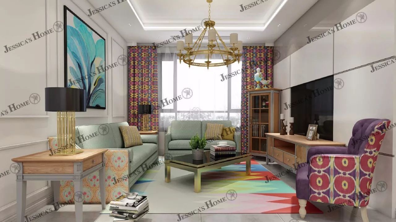 Jessica's Home丨杰西卡24变精软装客厅方案,你最爱哪款?