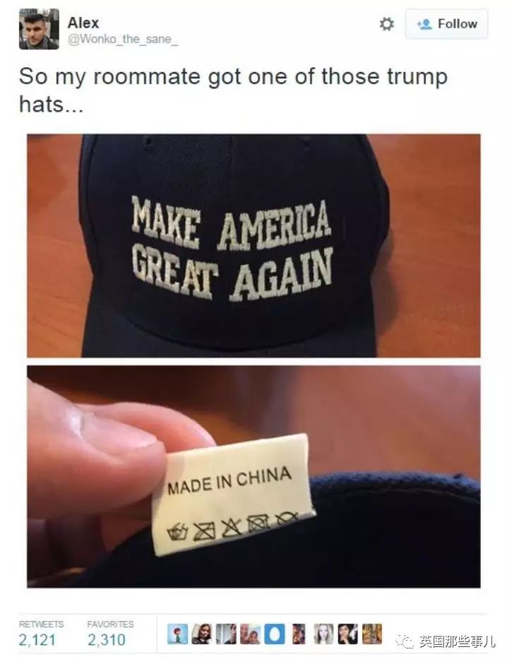 川普的就職典禮那麼多梗，結果火了的是一堆「Made in China」的帽子。我們又V5了！ 科技 第7張