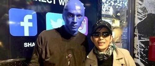 潘美辰拜访Blue Man 跨国界的艺术邂诟