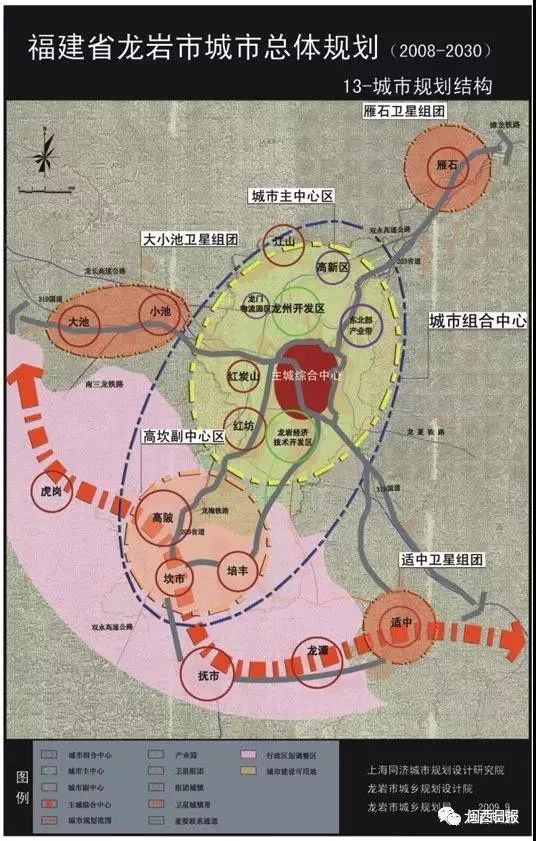 2008-2030年龙岩市总体规划