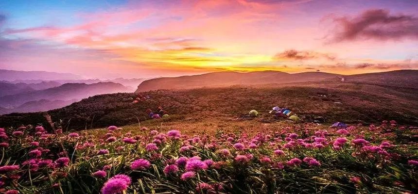 贵州有句老话:"不到韭菜坪,枉看贵州山".