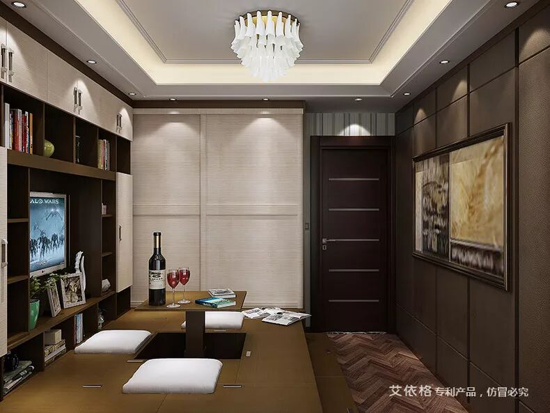 艾依格全屋定制图片 流行的推拉门衣柜效果图_11