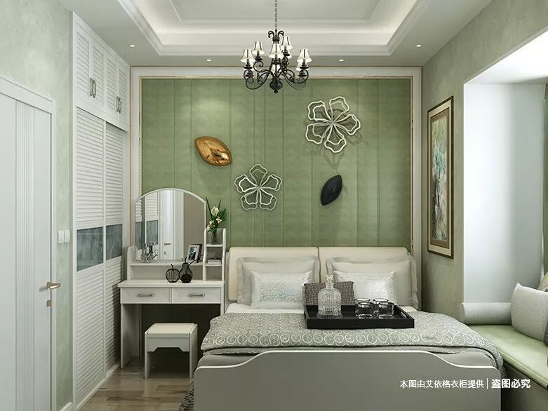 艾依格全屋定制图片 流行的推拉门衣柜效果图_8