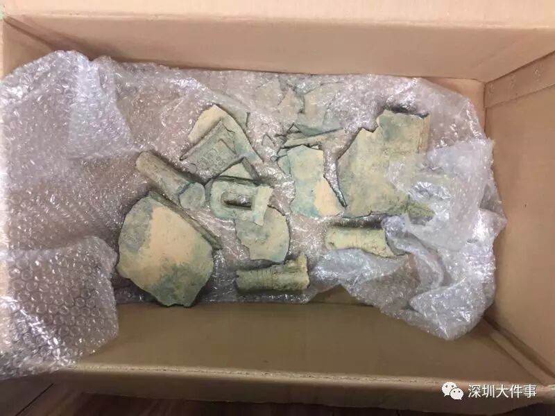 男子稱價值680萬千年古董寄深圳成碎片 快遞咋賠?