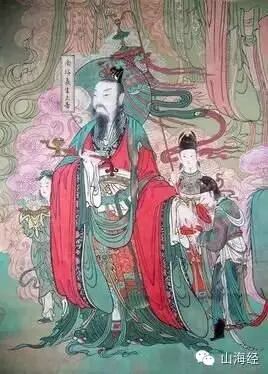 (1)中央玉皇大帝:全称昊天金阙至尊玉皇大帝,实职实权,位居三清之下