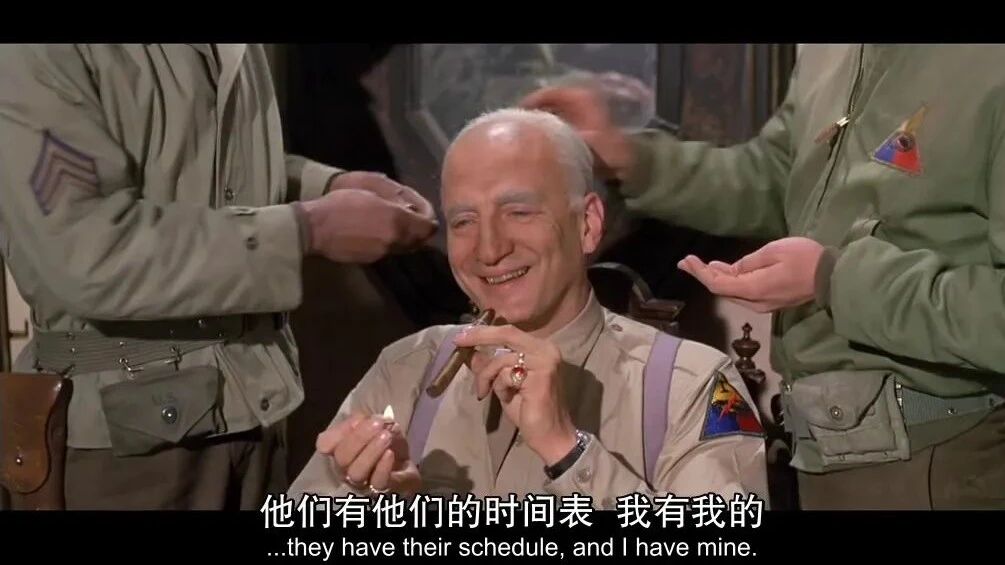 《巴顿将军》第二次世界大战电影