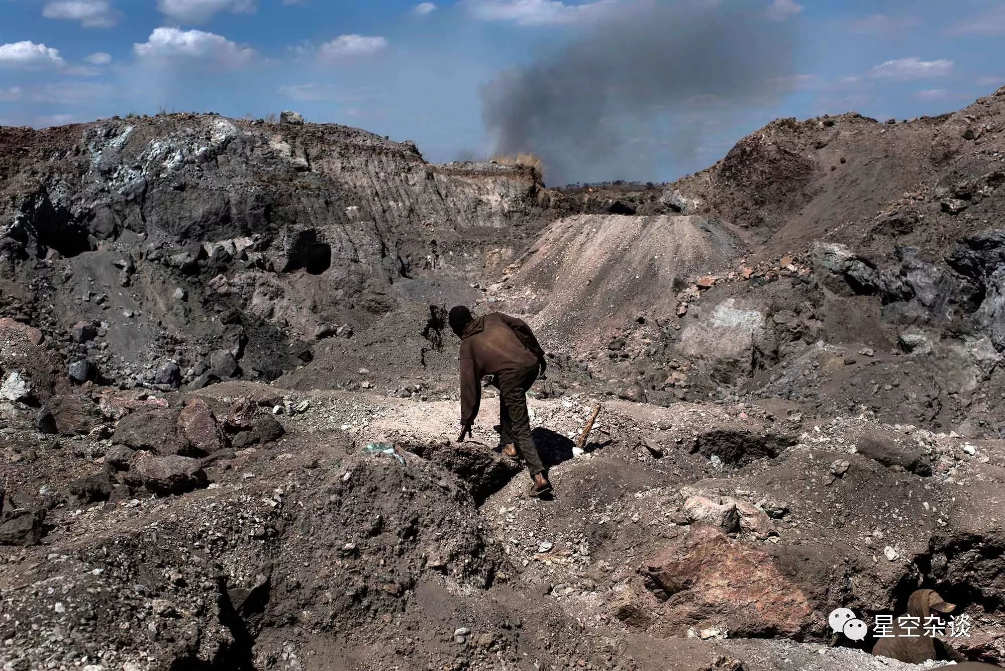 刚果民主共和国的一处钴矿
