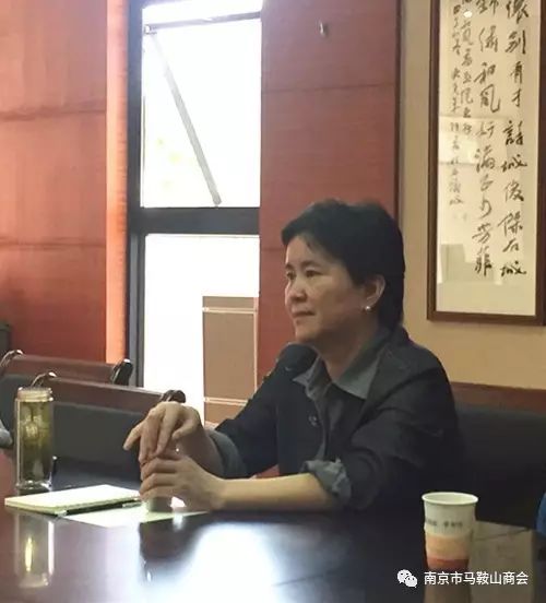 马鞍山市工商联(总商会)驻会副主席李真带领马鞍山市合商投资有限公司
