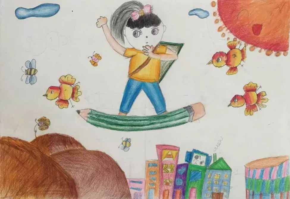 我是小画家  徐圣嫣  6岁