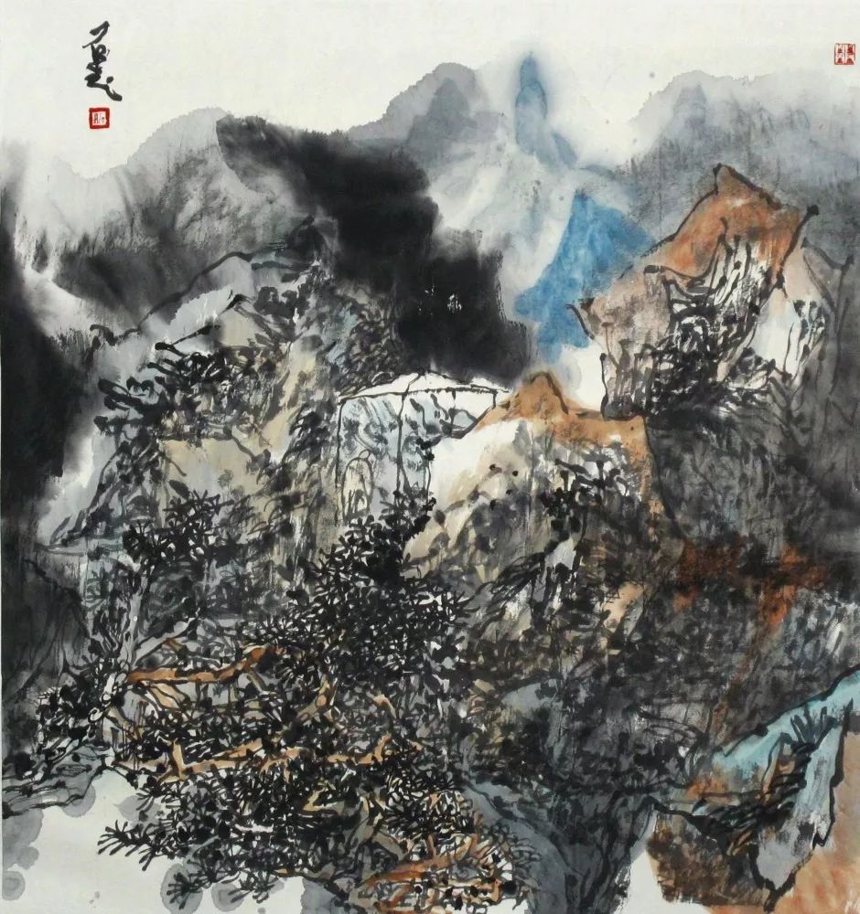 中国书协会员,中国国家画院范扬工作室画家)