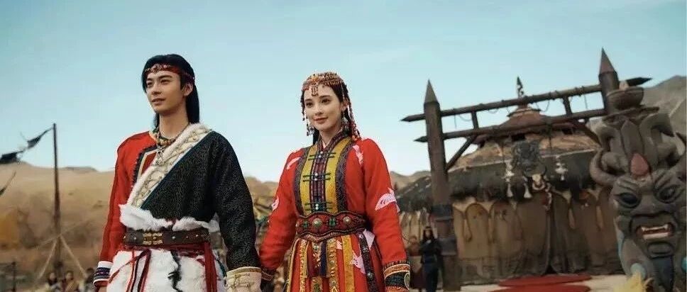 《东宫》彭小苒神还原了西洲九公主,烈烈红衣极具异域风情!