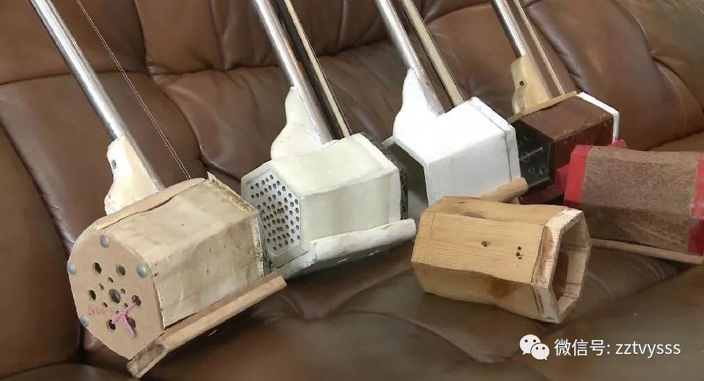 高手在民间!郑州老人废物利用自制二胡,厉害呦