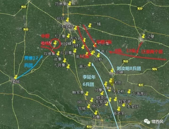 淮海第一阶段战役,老蒋在战略方向上摇摆不定,加上中野从西边切入徐