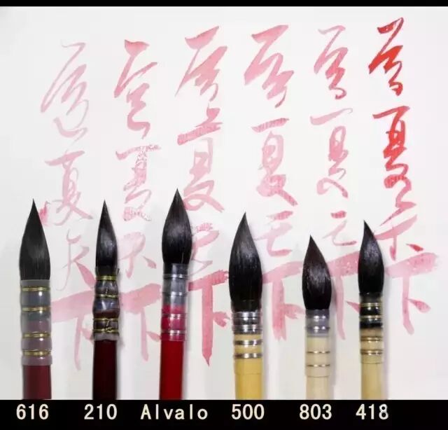 全球顶级松鼠毛水彩笔对比测评细解