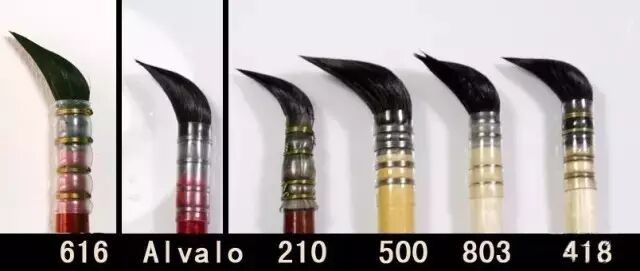 全球顶级松鼠毛水彩笔对比测评细解