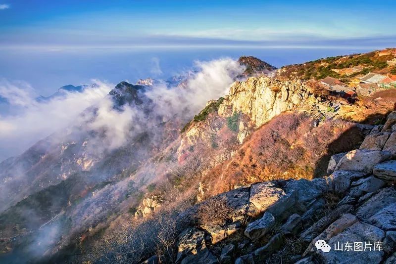 【山东图片库 佳作欣赏】泰山秋景:色彩斑斓惹人醉