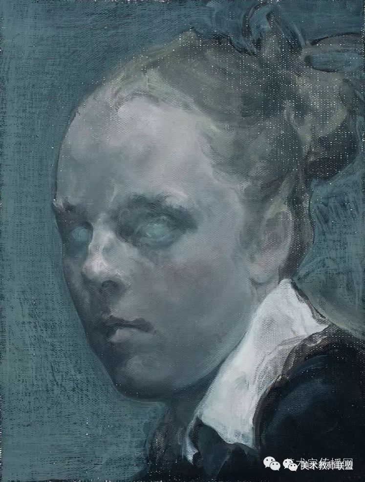 8cm 2012年 布面油画 110x75cm 2012年 《李小山侧面像》是毛焰9